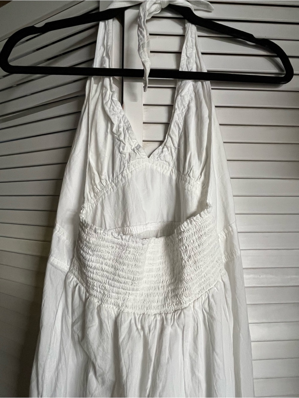 Tommy Bahama White Cotton Top with Subtle Texture - Picture 5 of 6